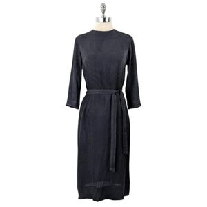 vintage 50's L'Aiglon ribbed wiggle dress